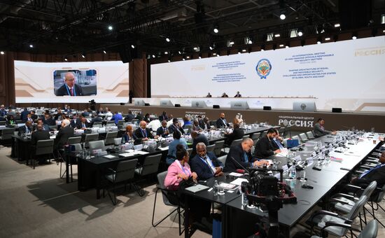 Russia International Security Meeting Plenary Session