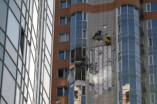 Russia Ukraine Drone Attack