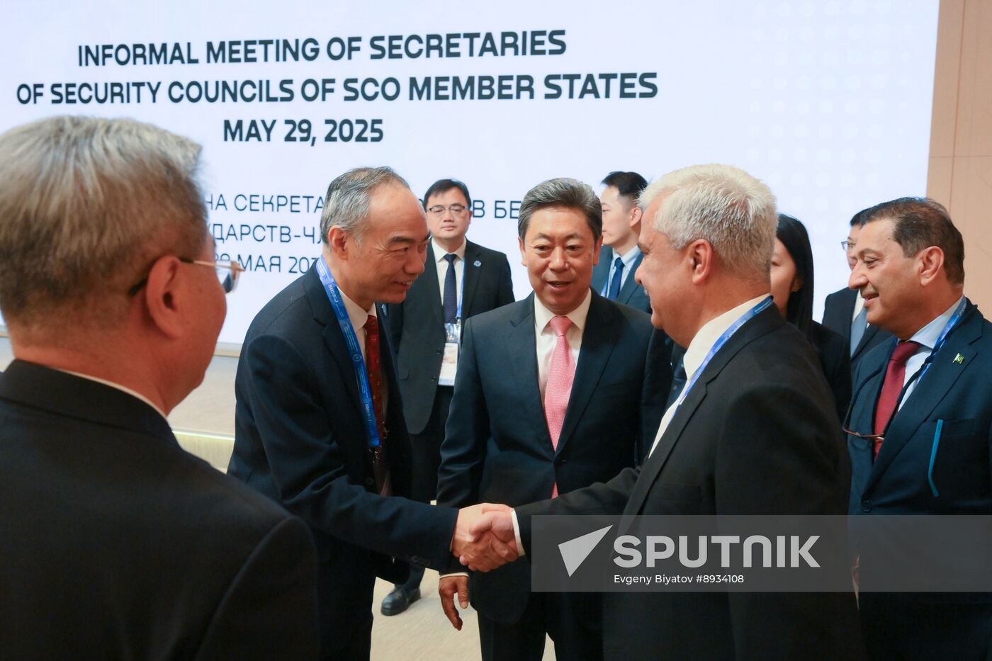 Russia International Security Meeting SCO