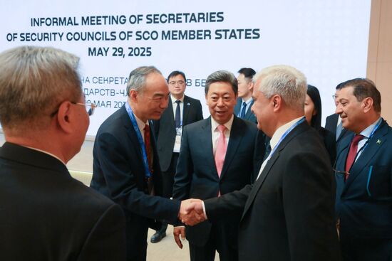 Russia International Security Meeting SCO