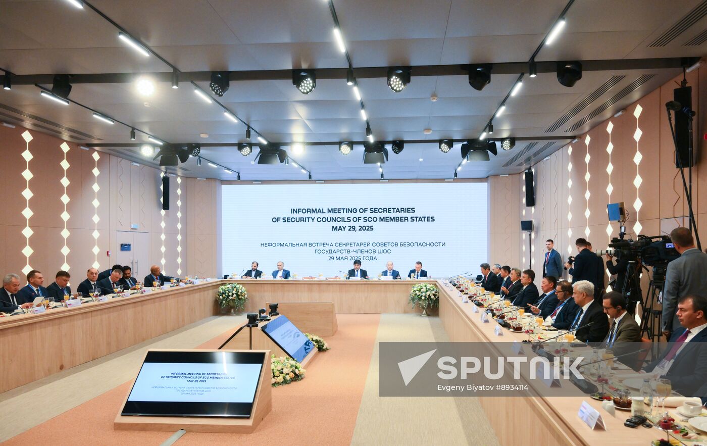 Russia International Security Meeting SCO