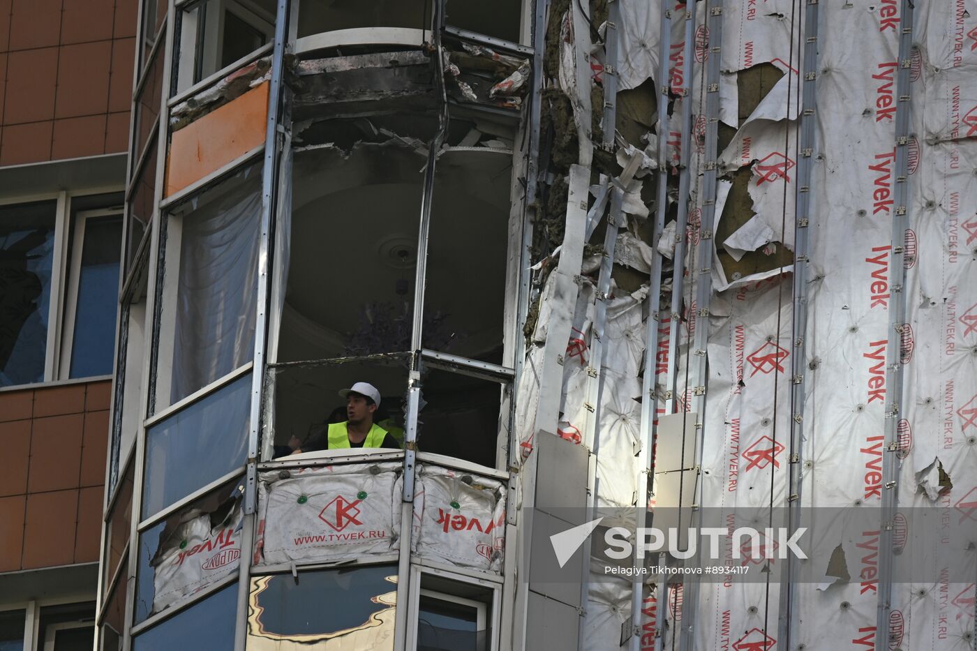 Russia Ukraine Drone Attack