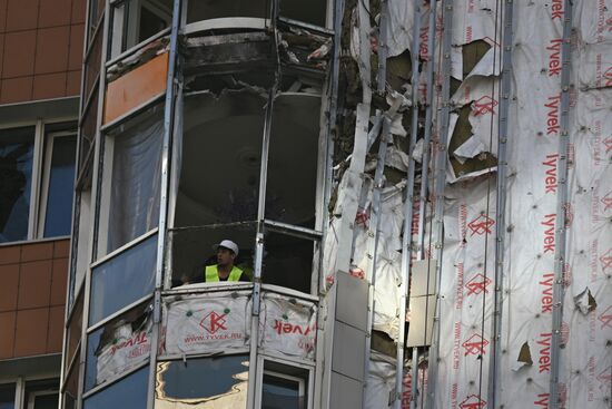 Russia Ukraine Drone Attack