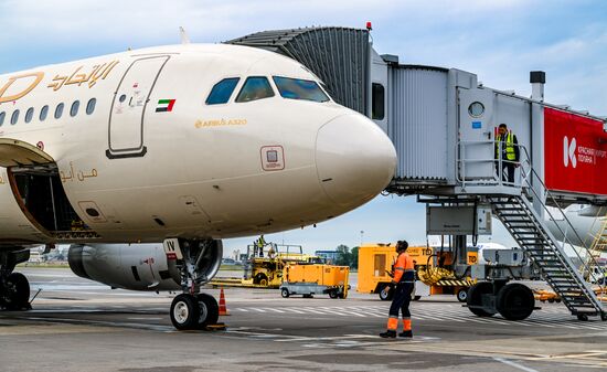 Russia UAE Air Traffic