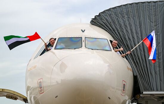 Russia UAE Air Traffic