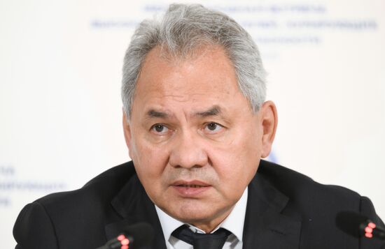 Russia International Security Meeting News Conference