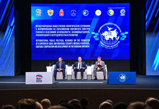 Russia Eurasia Security Hearings