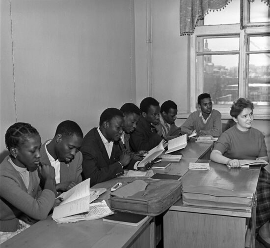 Students of Peoples' Friendship University