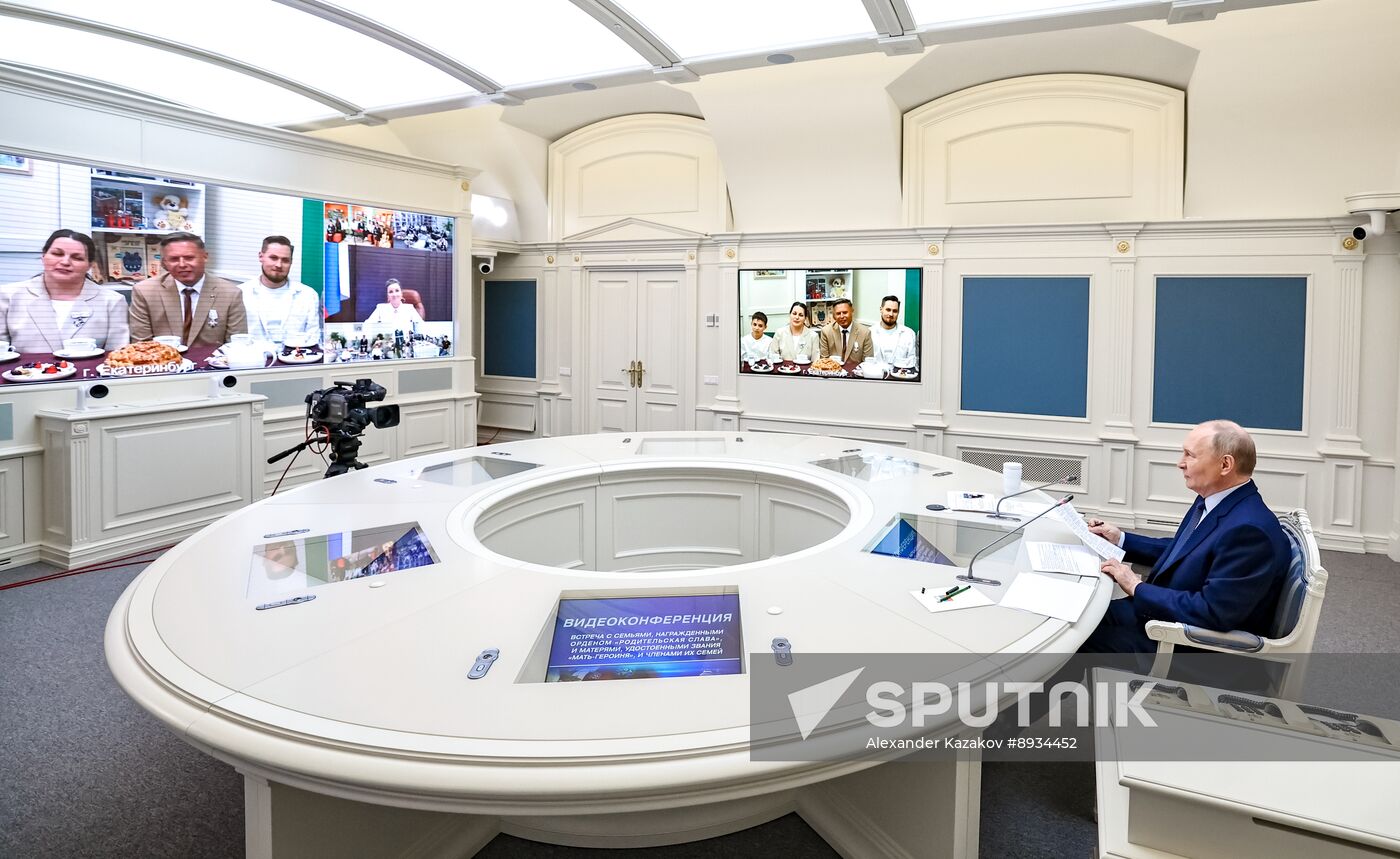 Russia Putin Children's Day