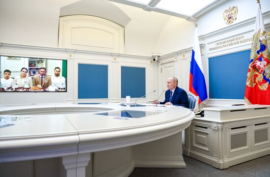 Russia Putin Children's Day
