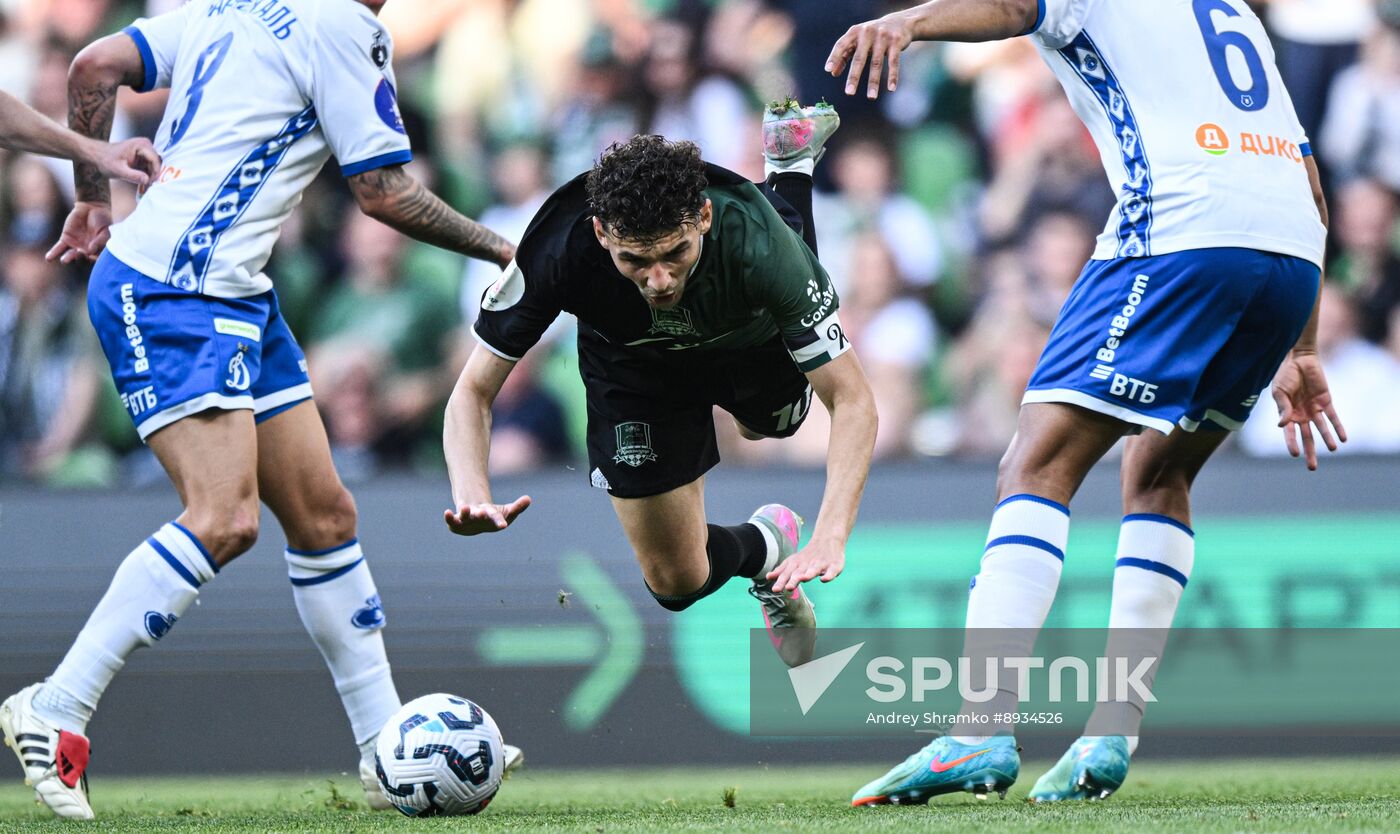 Russia Soccer Premier-League Krasnodar - Dynamo