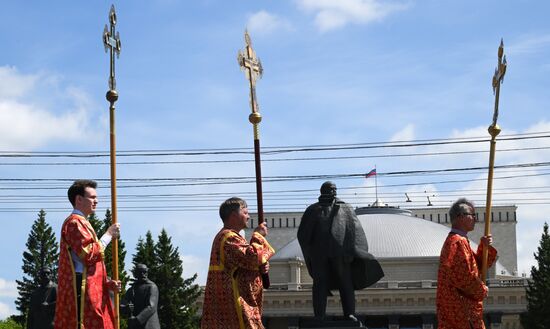 Russia Slavic Writing Day Procession