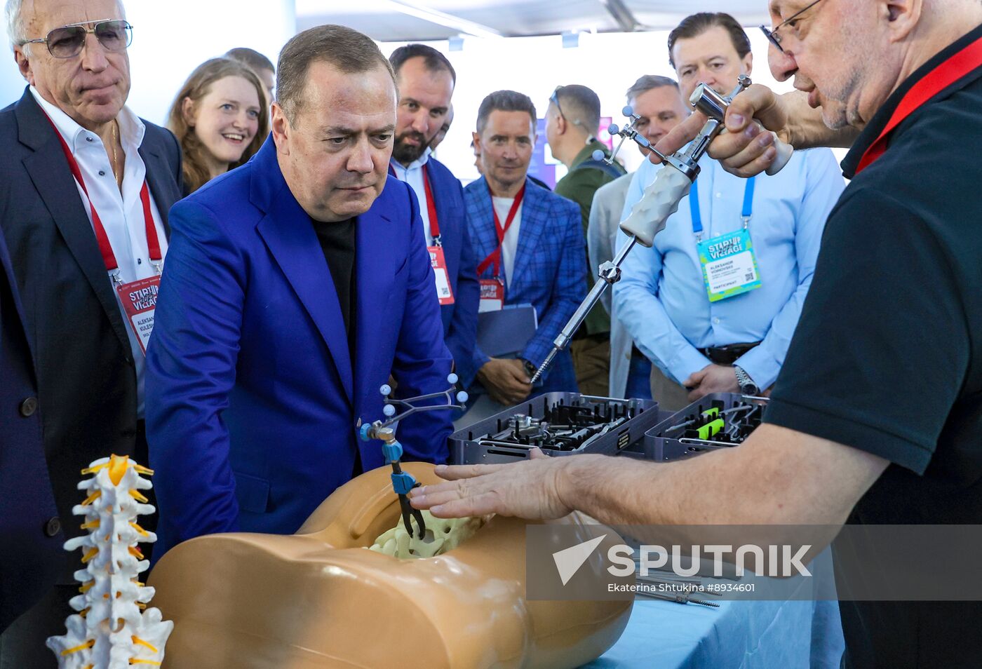 Russia Medvedev Technology Conference