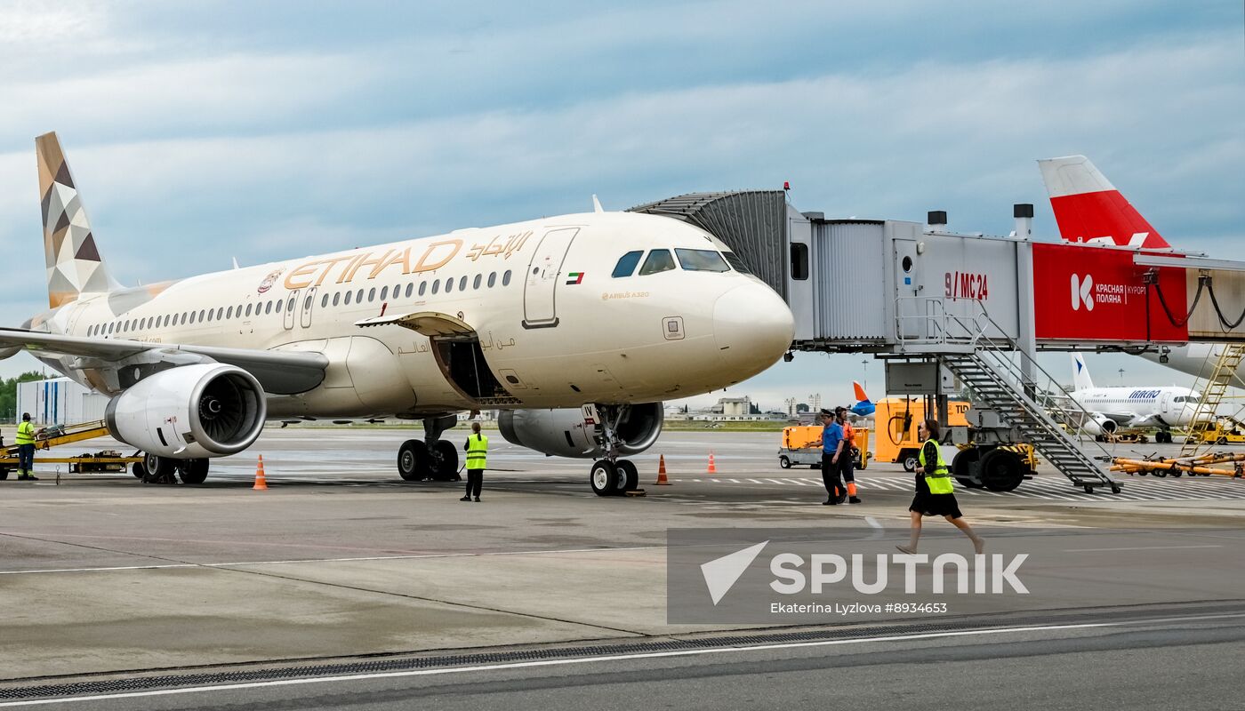 Russia UAE Air Traffic