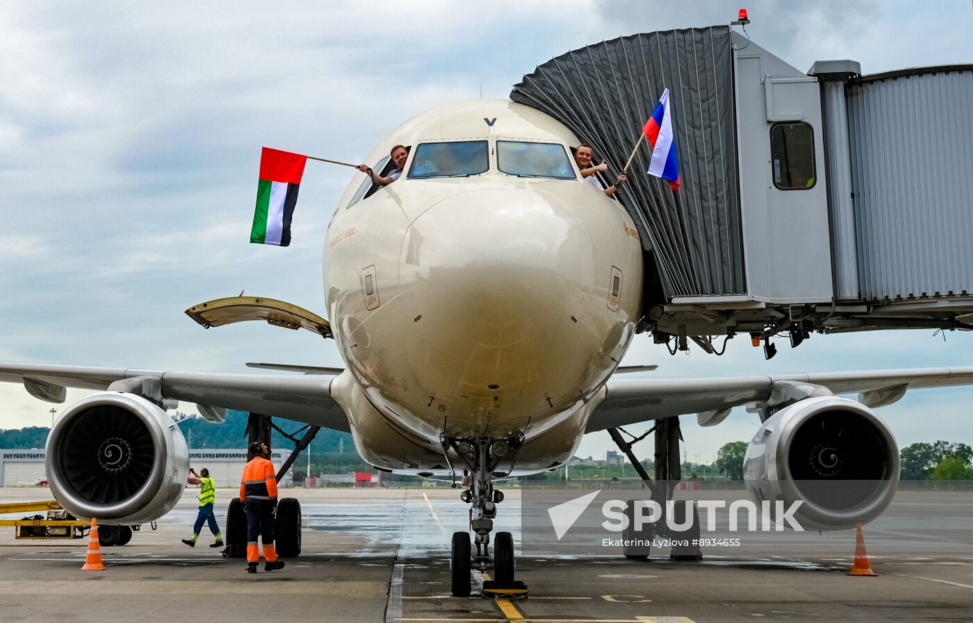Russia UAE Air Traffic
