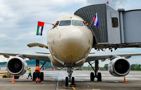 Russia UAE Air Traffic