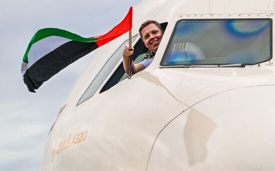 Russia UAE Air Traffic