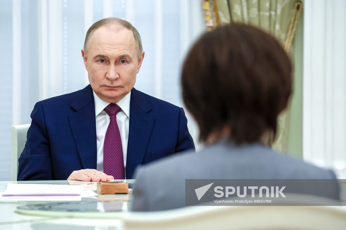 Russia Putin Former Japanese PM Widow
