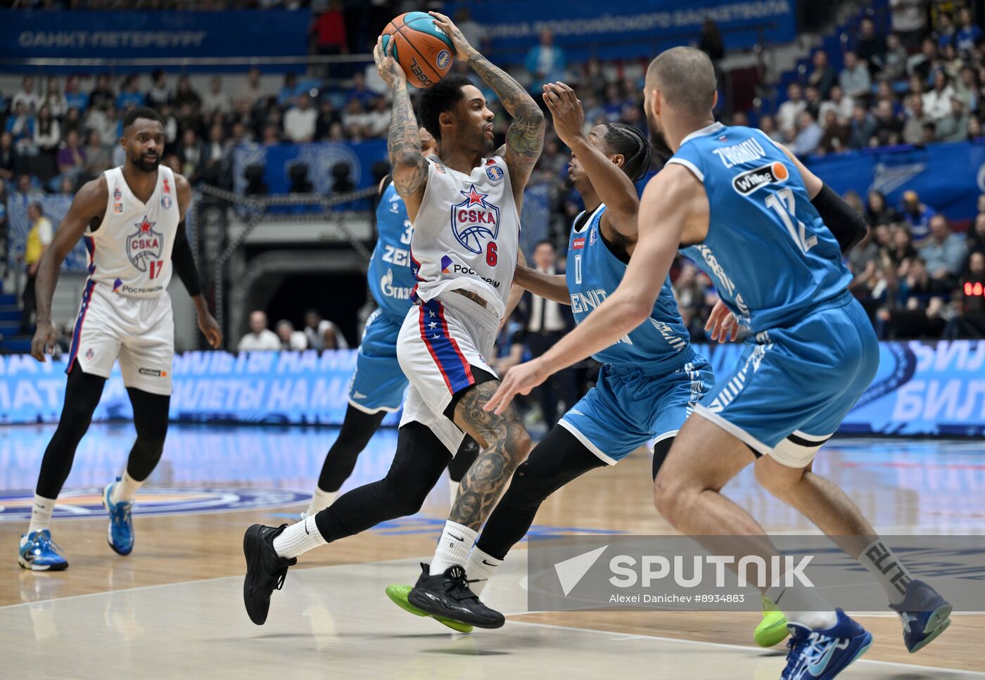 Russia Basketball United League Zenit - CSKA