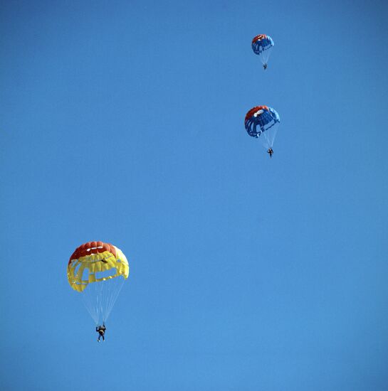 Parachuting