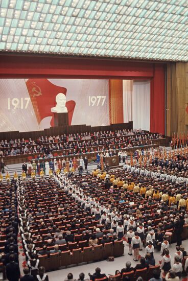 60th anniversary of Great October Socialist Revolution