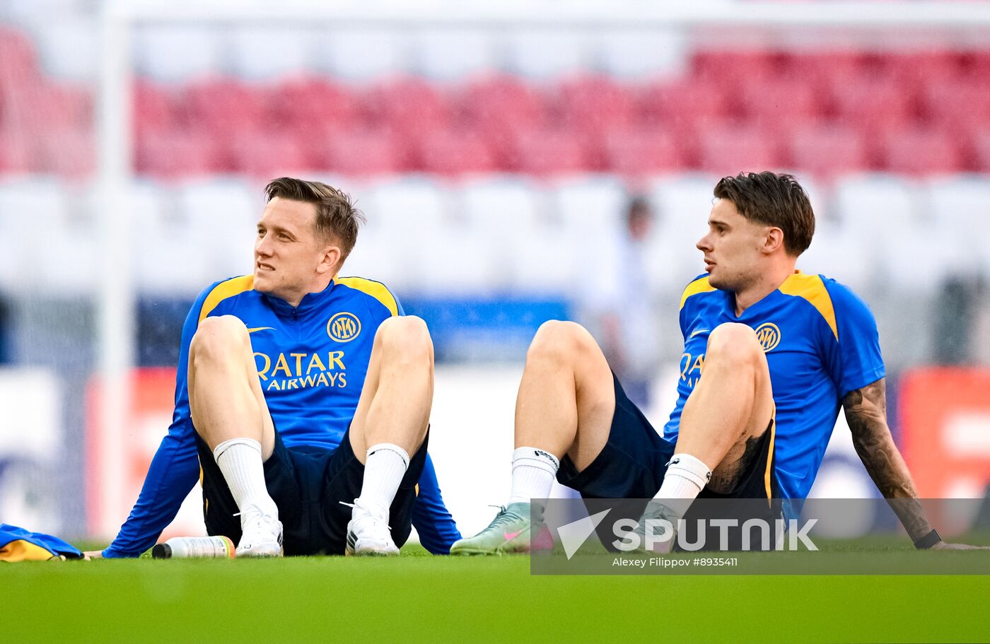 Germany Soccer Champions League Inter Training