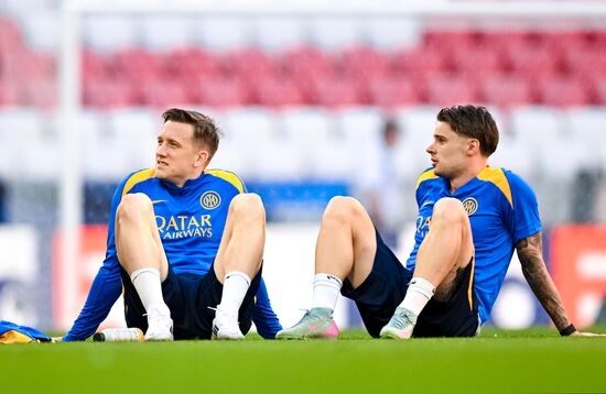 Germany Soccer Champions League Inter Training