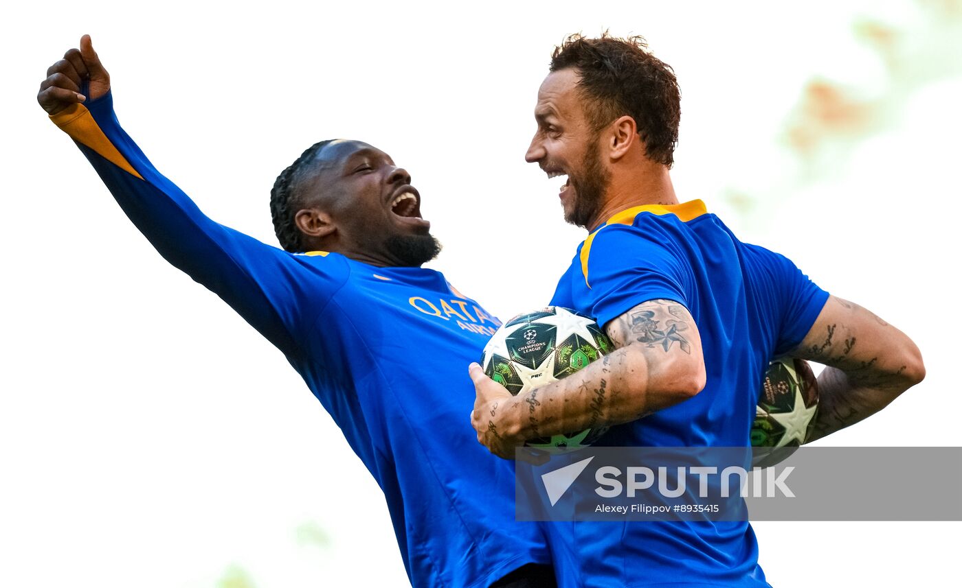 Germany Soccer Champions League Inter Training
