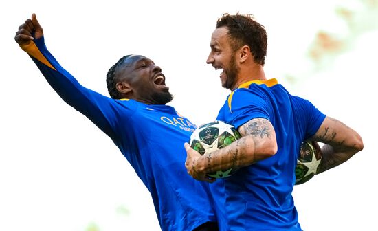 Germany Soccer Champions League Inter Training