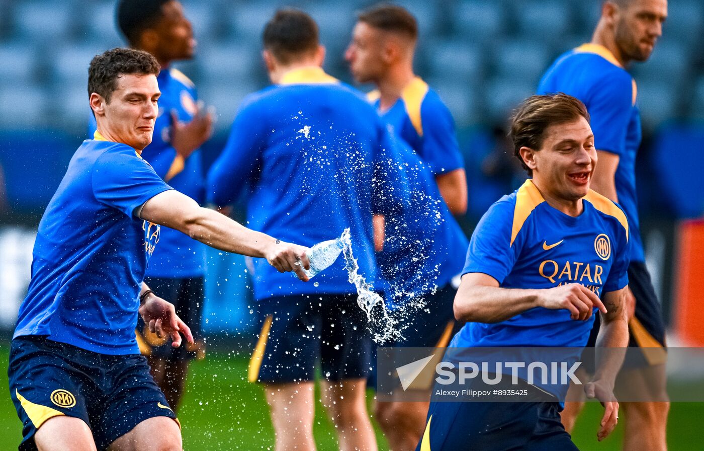 Germany Soccer Champions League Inter Training