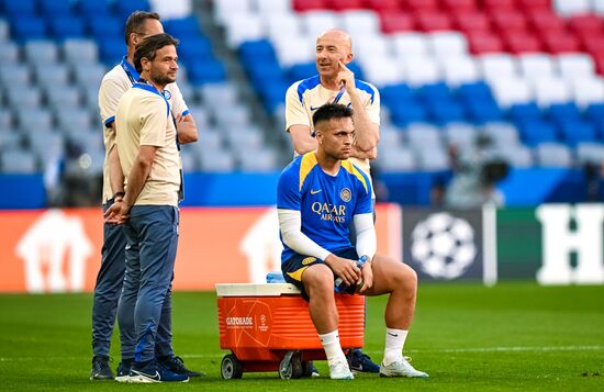 Germany Soccer Champions League Inter Training