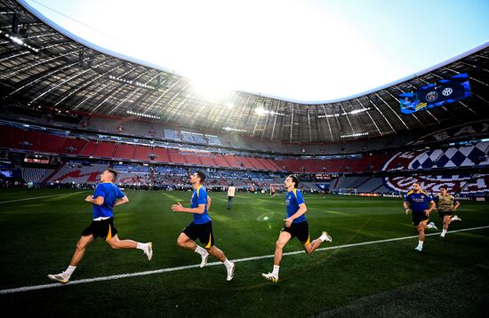 Germany Soccer Champions League Inter Training