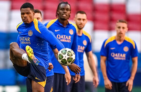 Germany Soccer Champions League Inter Training