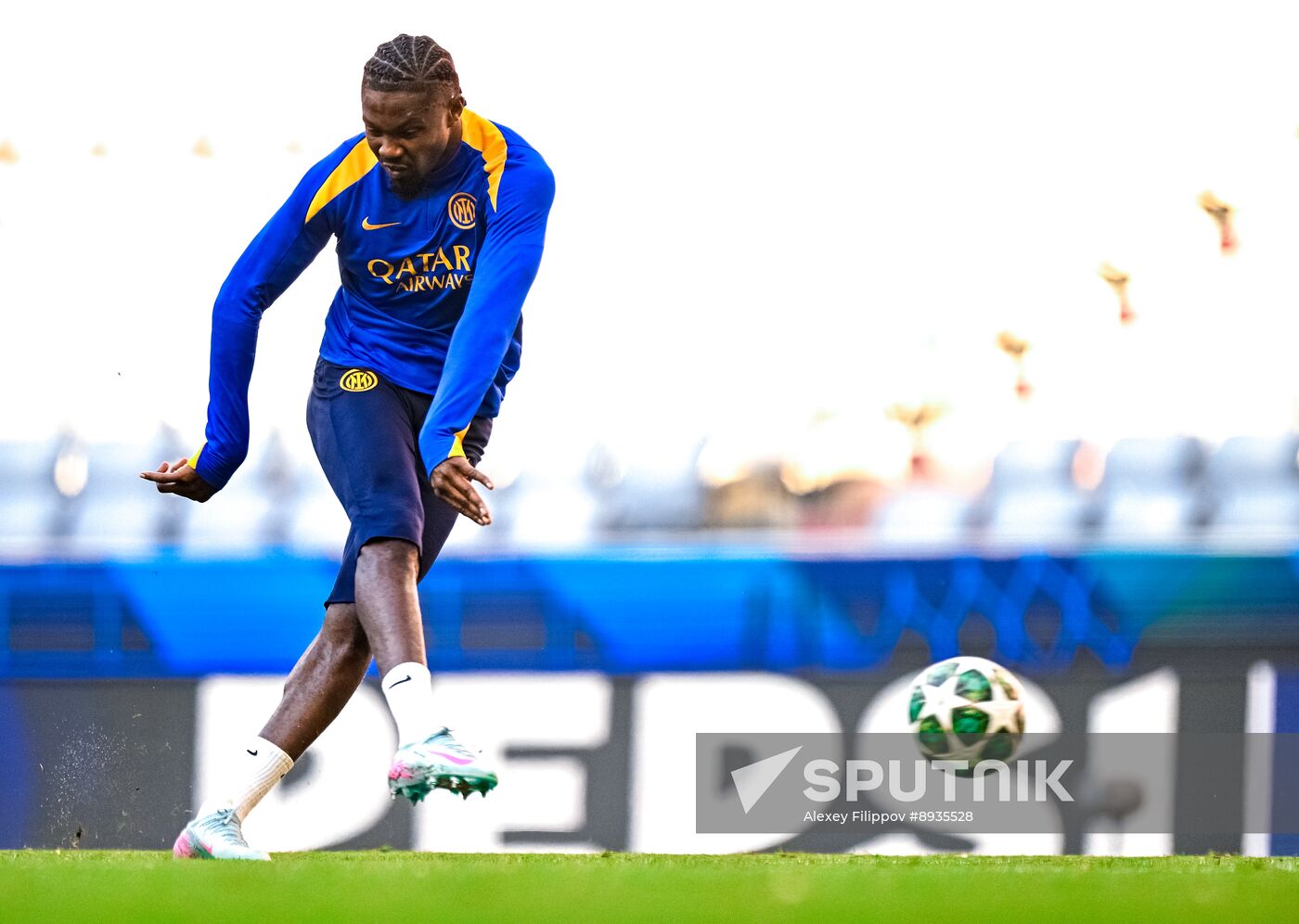 Germany Soccer Champions League Inter Training