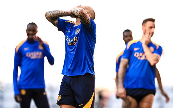 Germany Soccer Champions League Inter Training