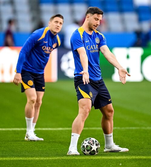 Germany Soccer Champions League Inter Training