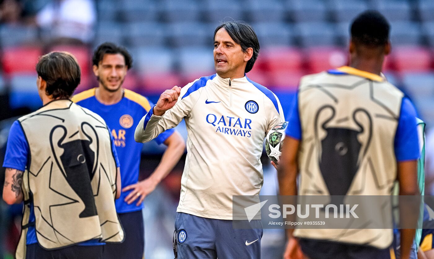 Germany Soccer Champions League Inter Training