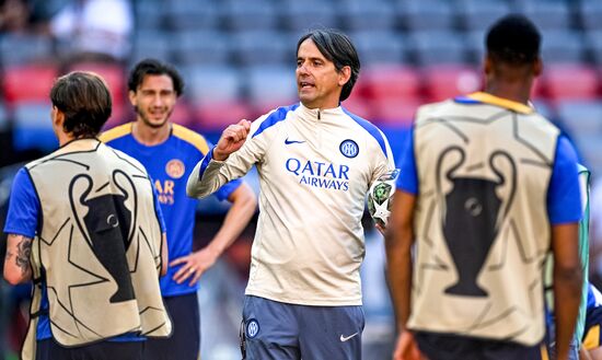 Germany Soccer Champions League Inter Training