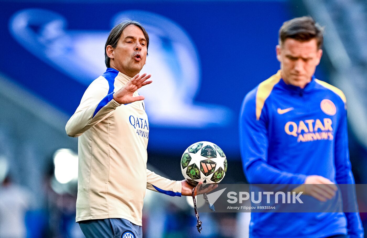 Germany Soccer Champions League Inter Training