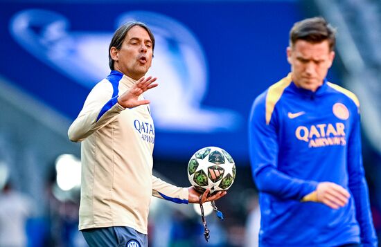 Germany Soccer Champions League Inter Training