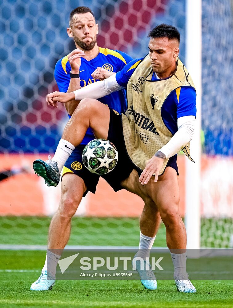 Germany Soccer Champions League Inter Training