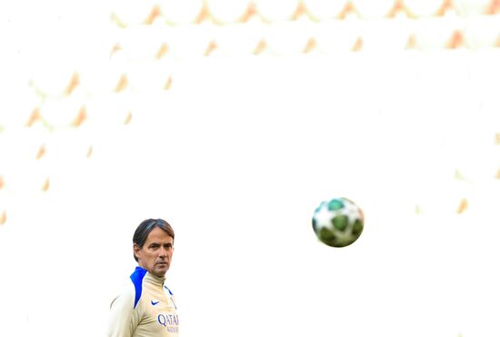 Germany Soccer Champions League Inter Training