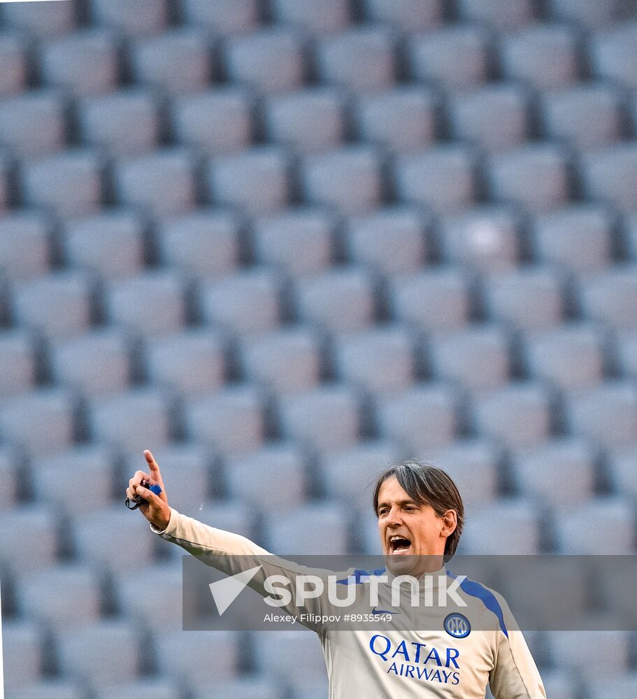 Germany Soccer Champions League Inter Training