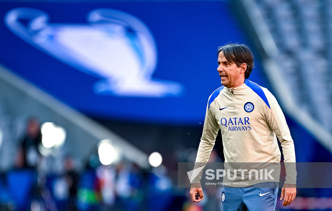 Germany Soccer Champions League Inter Training