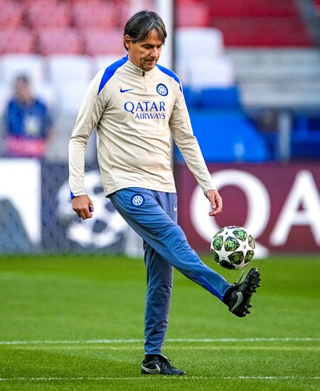 Germany Soccer Champions League Inter Training