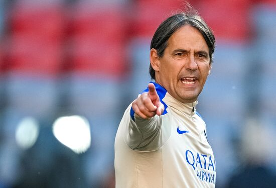 Germany Soccer Champions League Inter Training