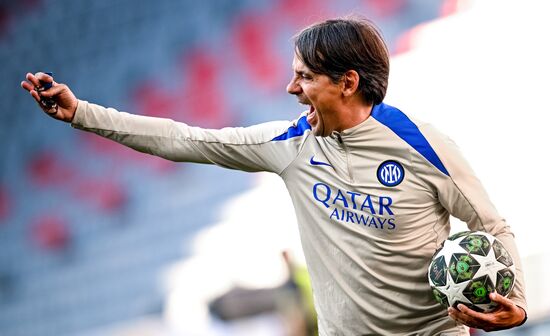 Germany Soccer Champions League Inter Training