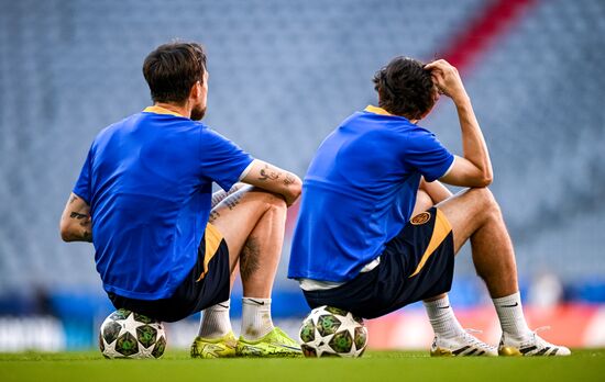 Germany Soccer Champions League Inter Training