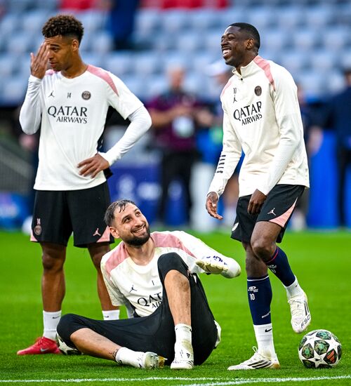 Germany Soccer Champions League PSG Training