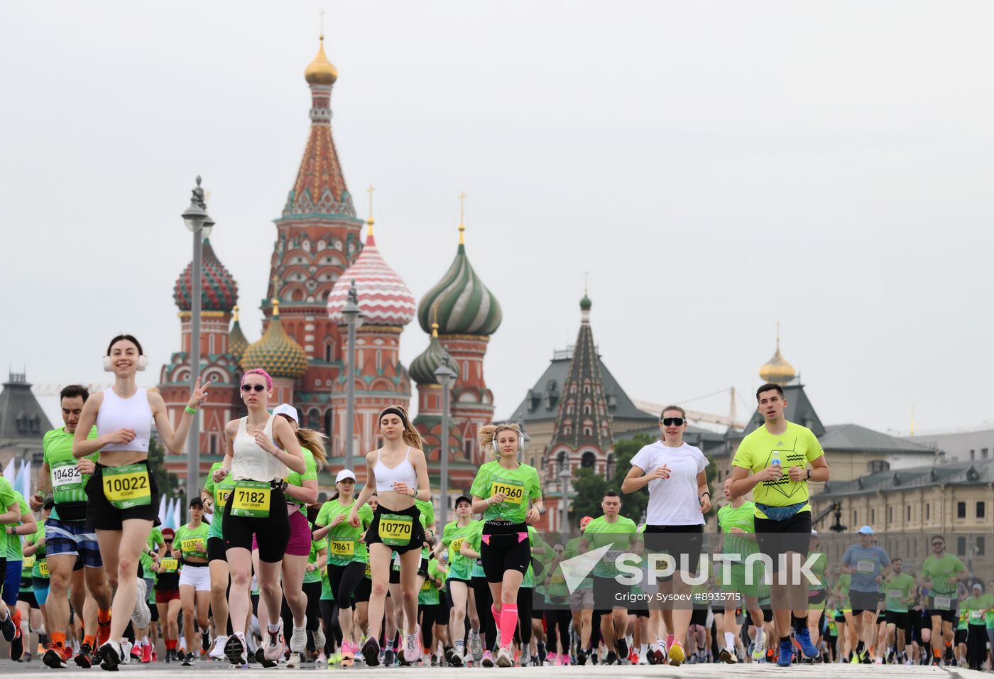 Russia Moscow Green Marathon